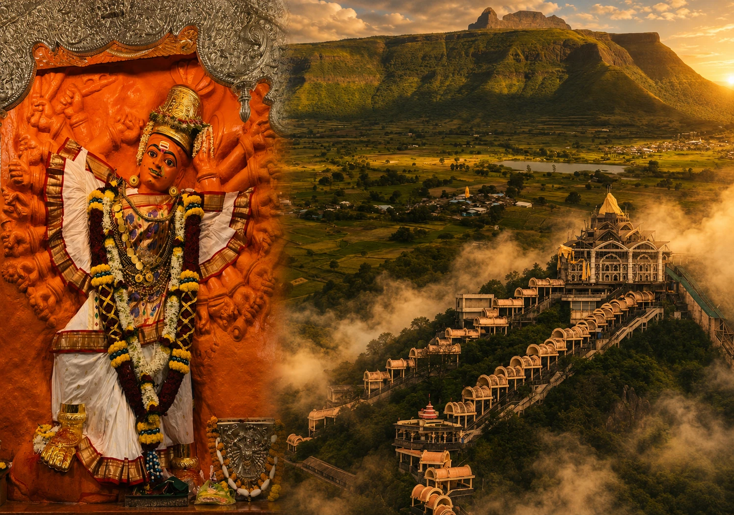 Saptashrungi Devi Temple near Nashik