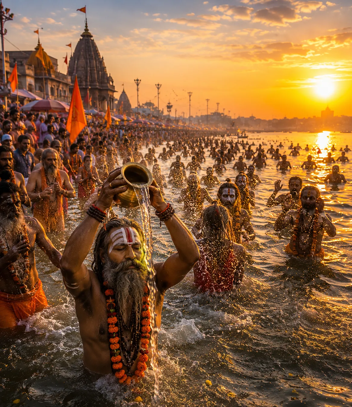 Shahi Snan at Nashik Kumbh